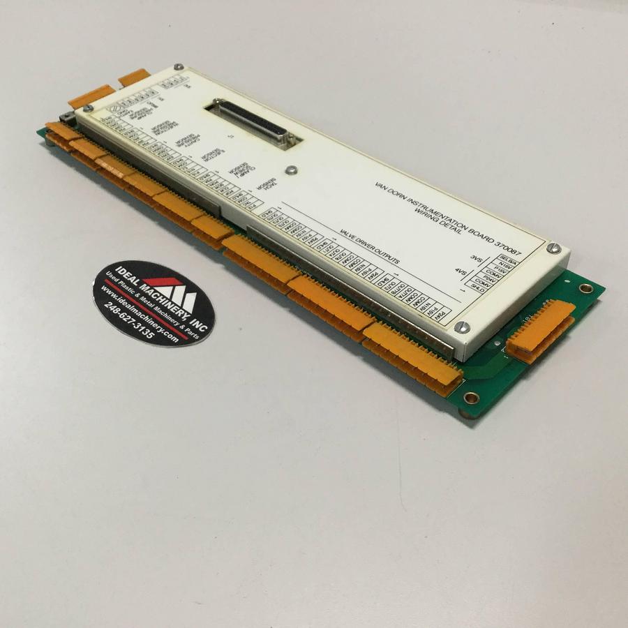 Used VAN DORN Instrumentation Board 370087 USED