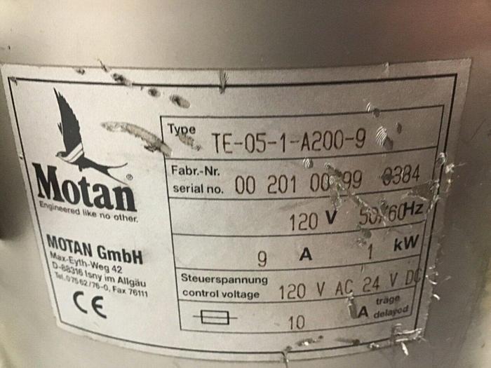 Used MOTAN Vacuum Loader TE-05-1-A200-9 #132238