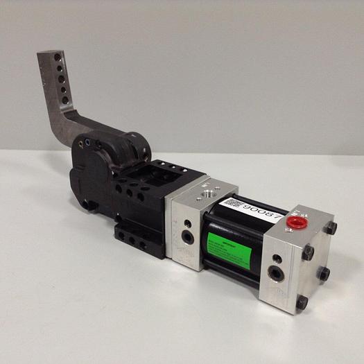 Used DESTACO Pneumatic Hold Clamp 991PMAR-043M-90A-37-33-DS #90087