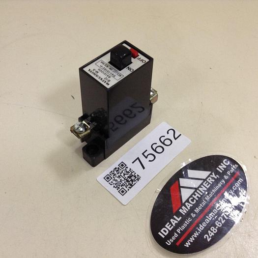 Used MATSUSHITA ELECTRIC 2 Amp Circuit Breaker B12 M-5 #75662