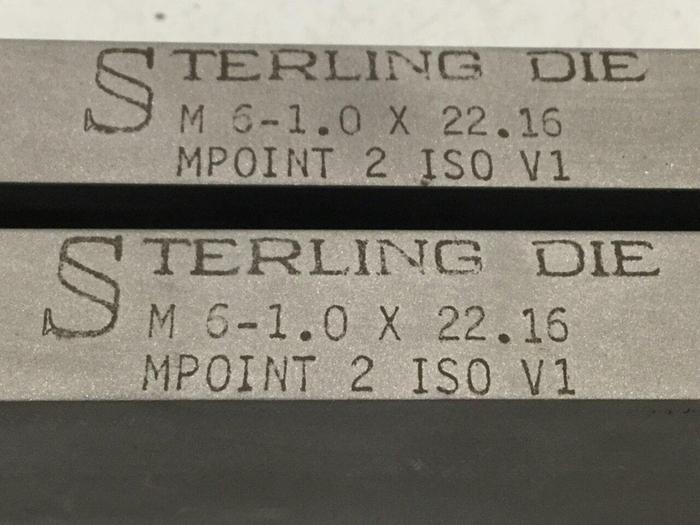 STERLING Thread Rolling Die Set M2-M060-220-B3126-0020966 #110279