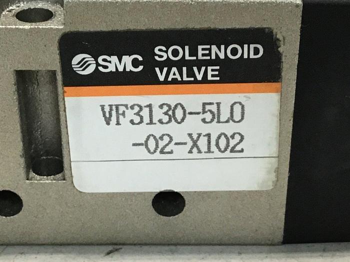 Used SMC Solenoid Valve VF3130-5L0-02-X102 #11459