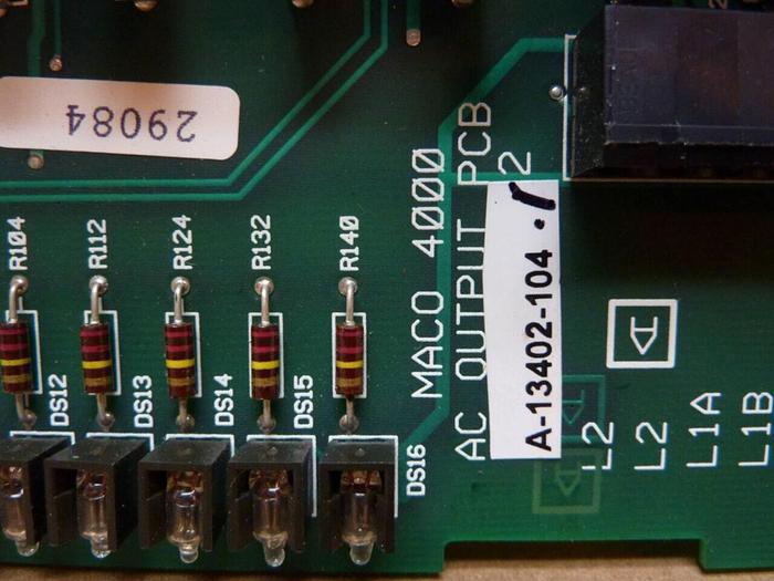 Used BARBER COLMAN AC Output PC Board A-13402-104-1 #23690