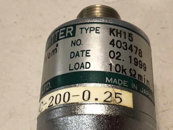 Used NAGANO Pressure Transmitter KH15-PT14-C-200-0.25 Used #126525