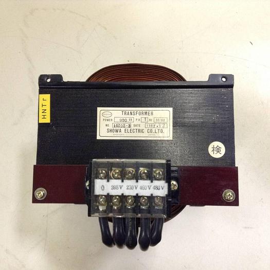 Used SHOWA 0.9 kVA Transformer 44202-3 #81916