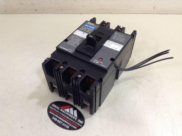 Used FUJI ELECTRIC 50 Amp Circuit Breaker BU-ESB3050 #73794