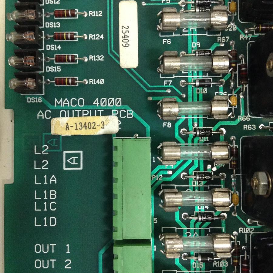 Used BARBER COLMAN AC Output Circuit Board A-13402-3 Used