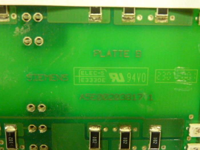 Used SIEMENS Circuit Board A5E00203817 1 #63542