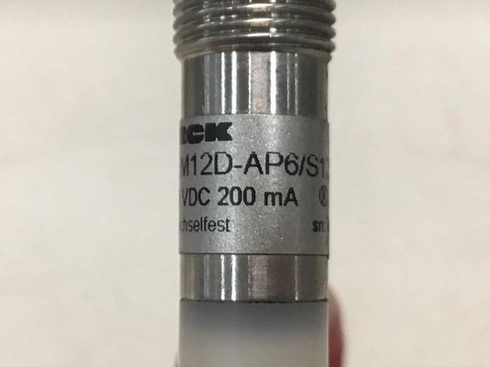 Used TURCK ELEKTRONIK Sensor NI4EM12DAP6S120 #128331