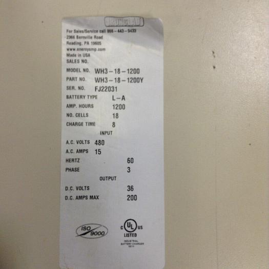 Used ENERSYS Circuit Board X1060-06-PTR #85166