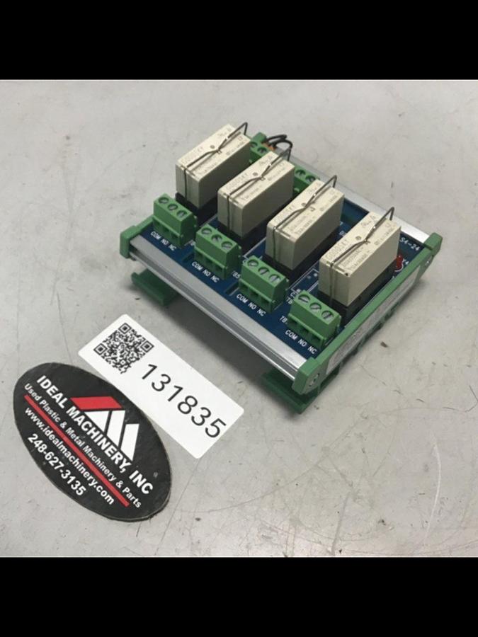 Used AUTOMATION DIRECT Relay Ouput Module ZL-RLS4-24 USED