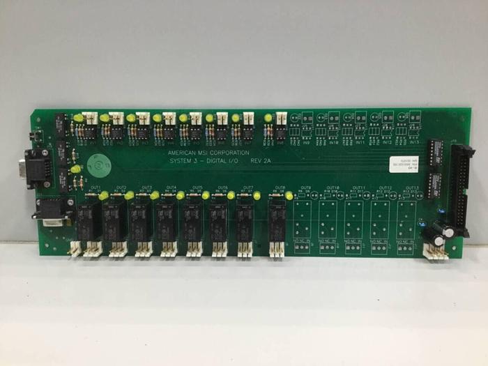 Used AMERICAN MSI Circuit Board 3000.020.105 #106245