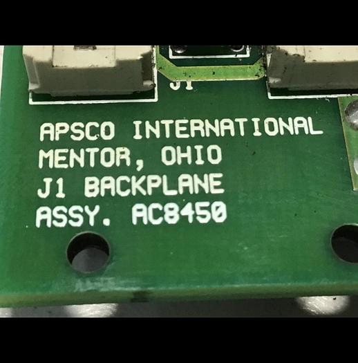 Used APSCO Van Dorn Rack Circuit Board AC8450 USED