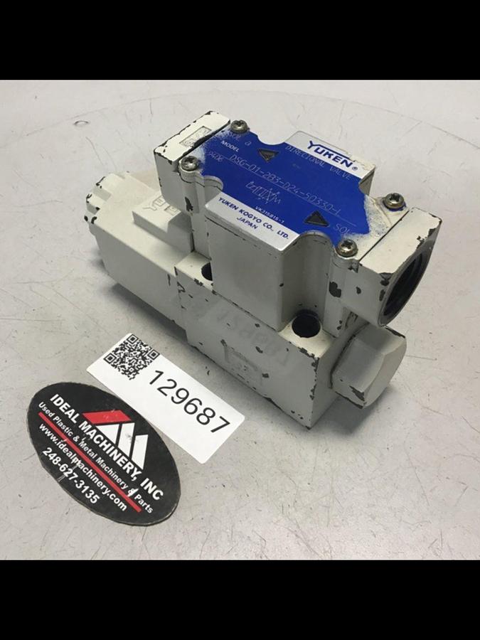 Used YUKEN Directional Valve DSG-01-2B3-D24-50330-L #129687