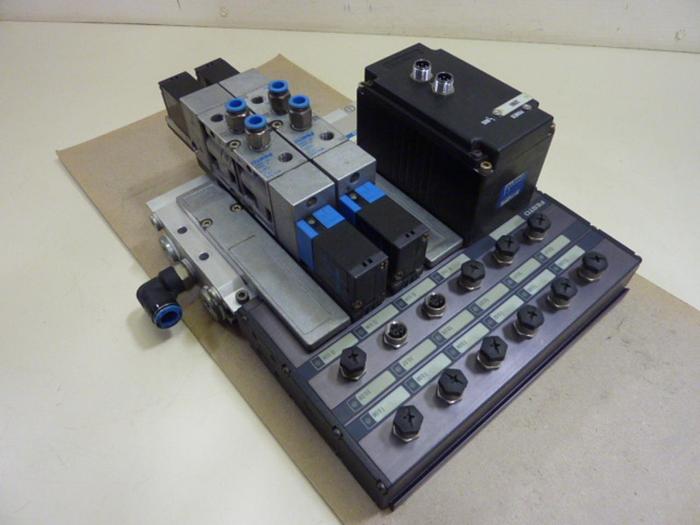 Used FESTO Control Block / Valve Terminal IFB8-02 #52712
