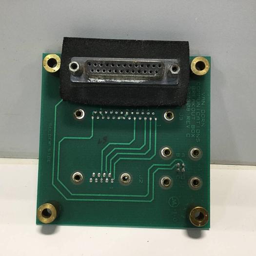 Used CINCINNATI MILACRON Communications Breakout Board 307308 #92748
