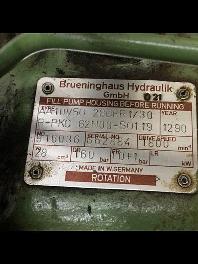 Used REXROTH Hydraulic Pump AA10VSO45DFR30RPKO62K03 #117232