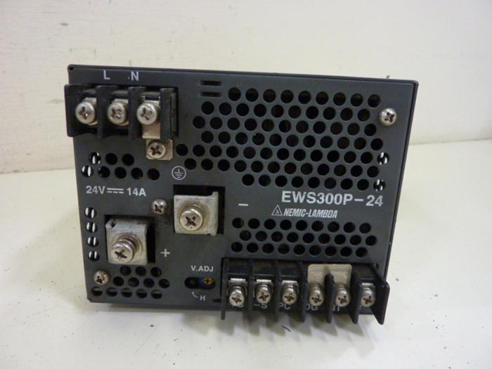 Used NEMIC-LAMBDA Power Supply EWS300P-24 #57826
