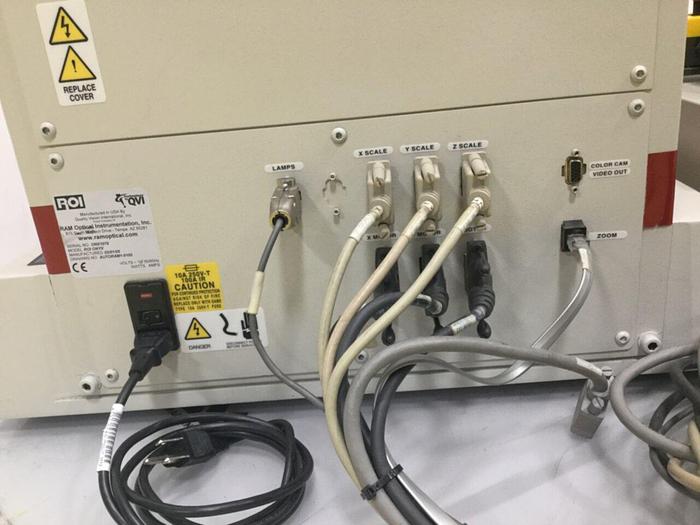 Used RAM OPTICAL Optical Comparator ROI ONYX Used