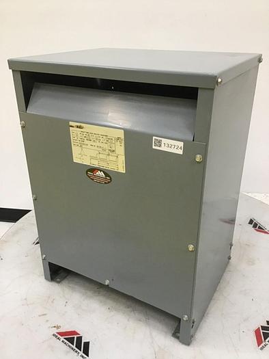 Used SQUARE D 7.5 kVA Insulated Transformer C7TQ6523R2 Used
