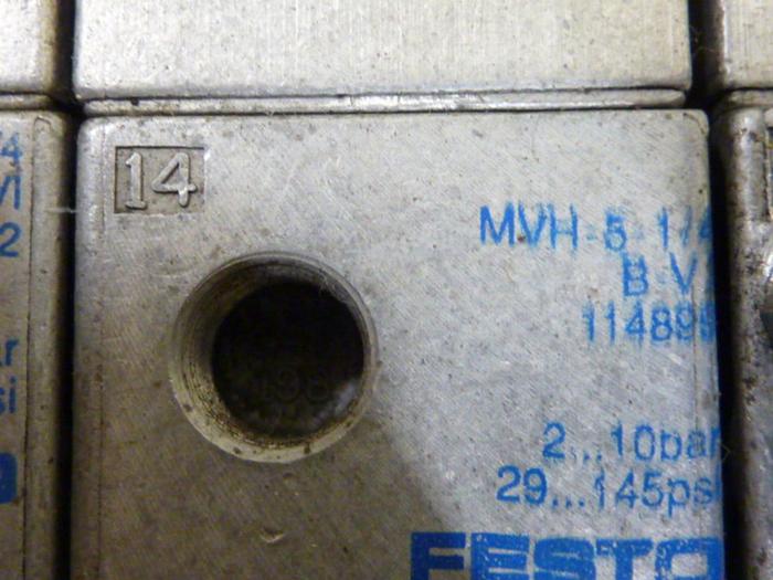 Used FESTO Control Block / Valve Terminal IFB8-02 #52869