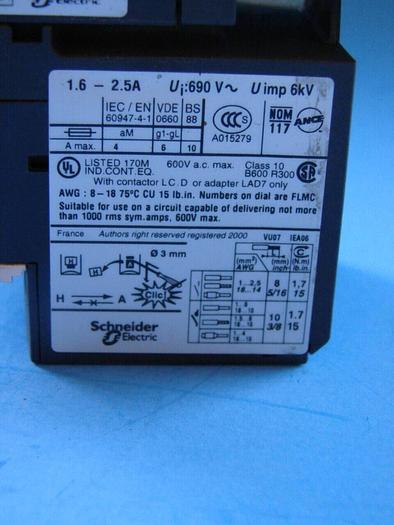 Used TELEMECANIQUE Contactor LC1D09REQ3826G15 #10199