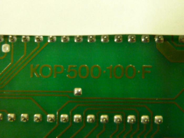 Used BACHMANN ELECTRONIC Circuit Board KOP500-100-F Used