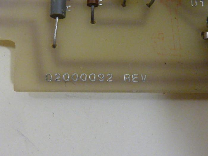 Used GENERIC Circuit Board 02000092 #54857