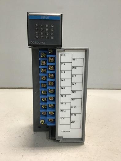 Used ALLEN BRADLEY Input Module 1746-IV16 SER C #118322