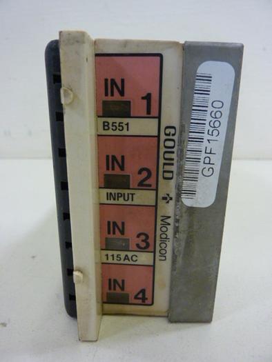 Used GOULD Input Module B551 #50768