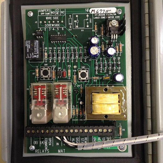 Used LARCO Control Module ZONE MONITOR 4000 #71399