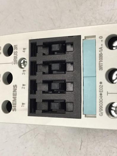 Used SIEMENS Power Contactor 3RT1035-1AK60 #123143