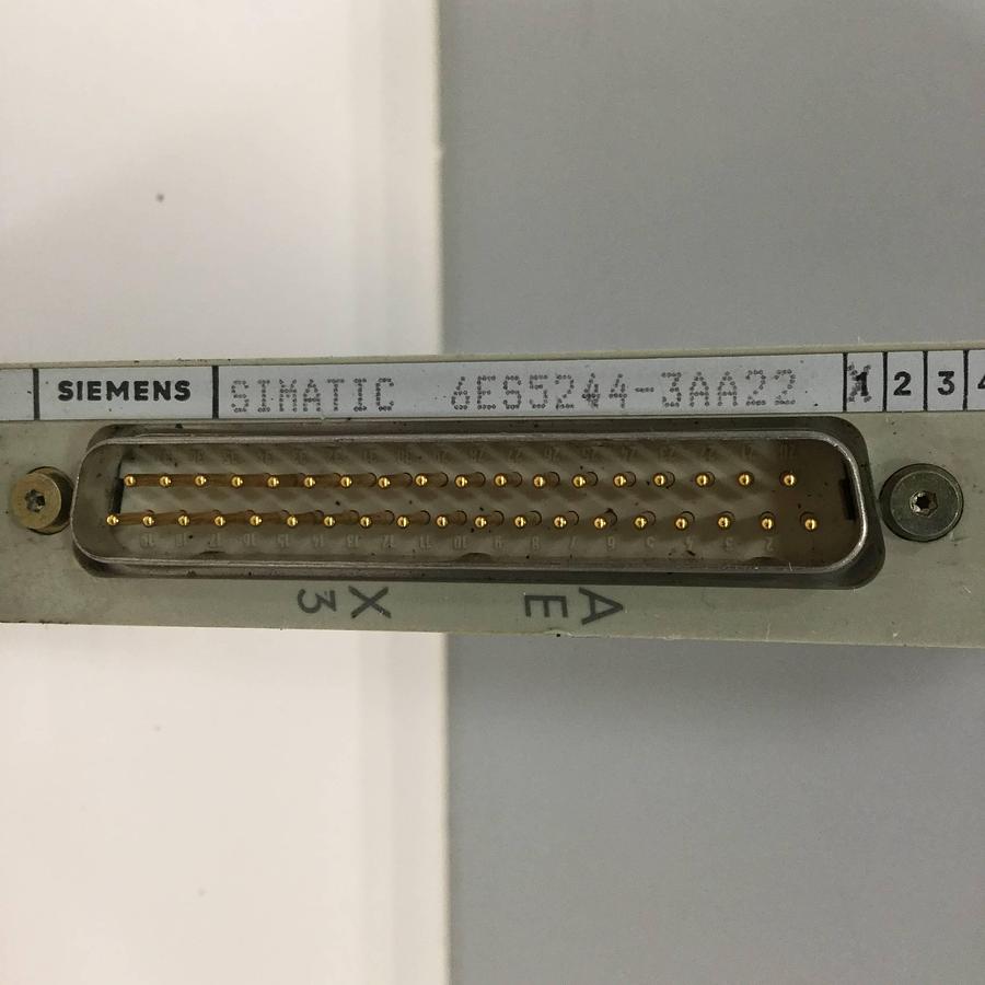 Used SIEMENS Temperature Control Module 6ES5 244-3AA22 #91871