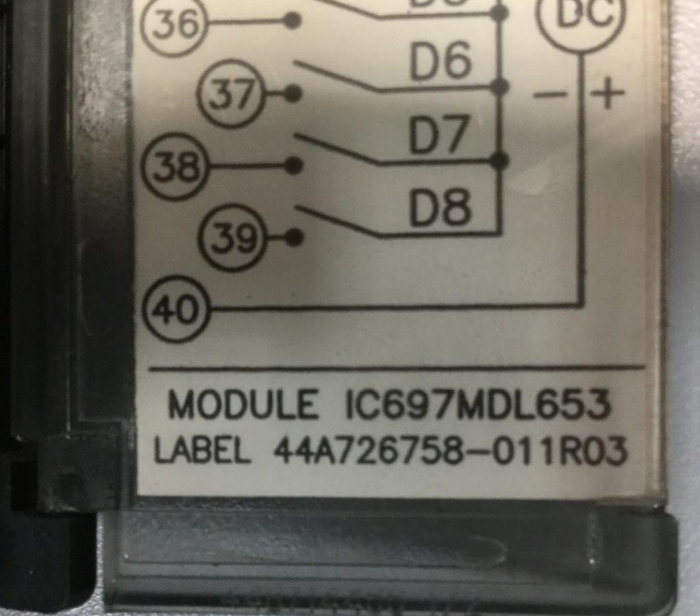 Used GE FANUC Input Module IC697MDL653 USED