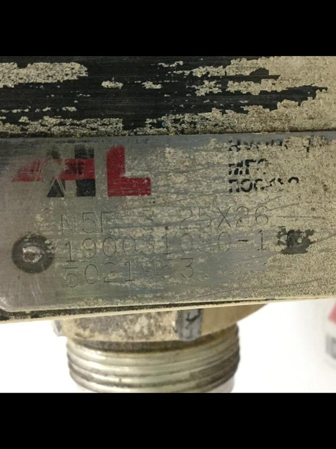 Used HL BOUTON Clamp Cylinder NSF 3.25X26 #117652