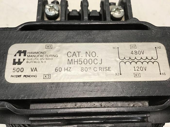 Used HAMMOND 0.5 kVA Transformer MH500CJ #101944