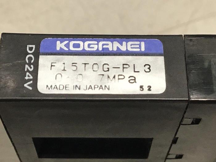 Used KOGANEI Solenoid Valve F15T0G-PL3 #120873