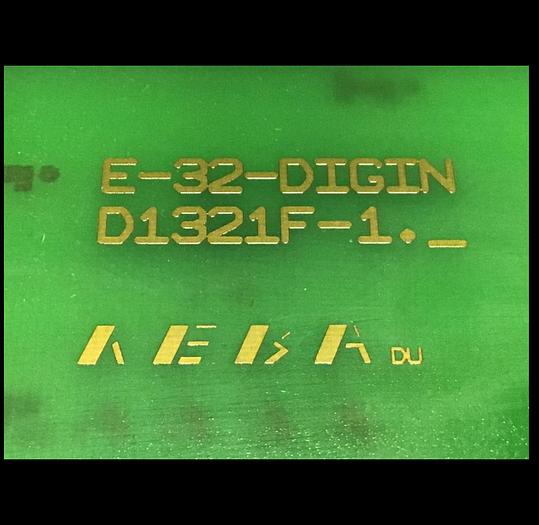 Used KEBA Input Module E-32-DIGIN D1321F-1 Used