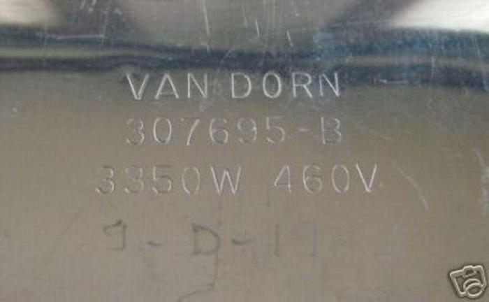 VAN DORN 3350 Watt Heater Band 307695-B #3968