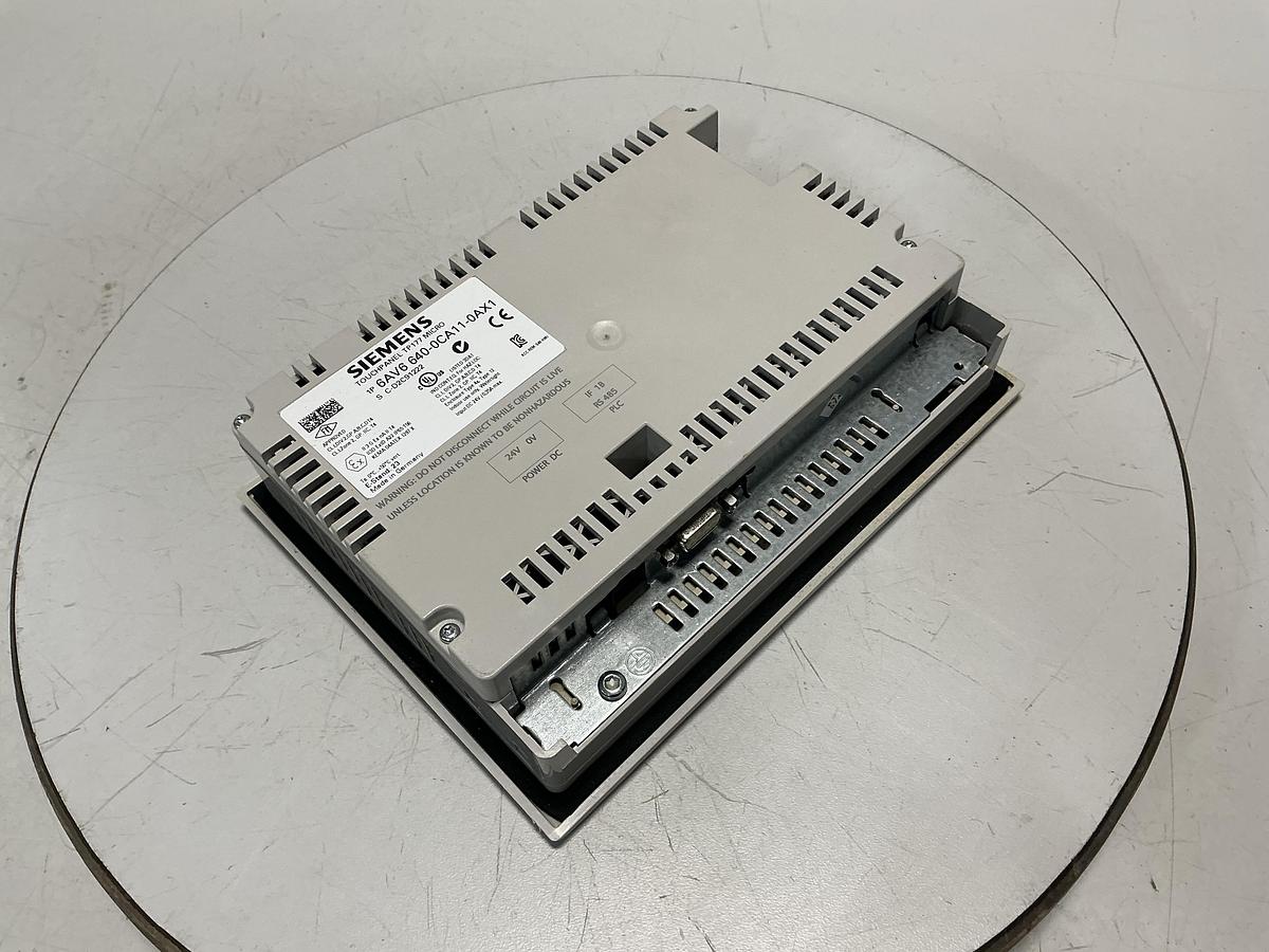 Used SIEMENS 6AV6 640-0CA11-0AX1