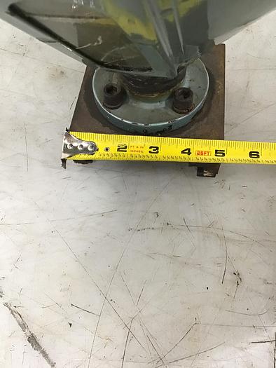 Used METAL FABRICATOR Hopper w/ Lid 18X18 HOP Used #143339