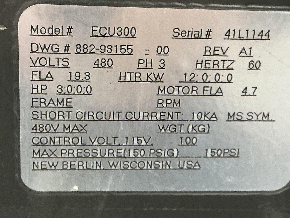 Used AEC Ecu300 THERMOLATOR USED #151921