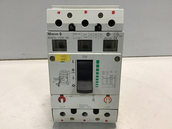 Used MOELLER Circuit Breaker NZM7A-150N-NA Used