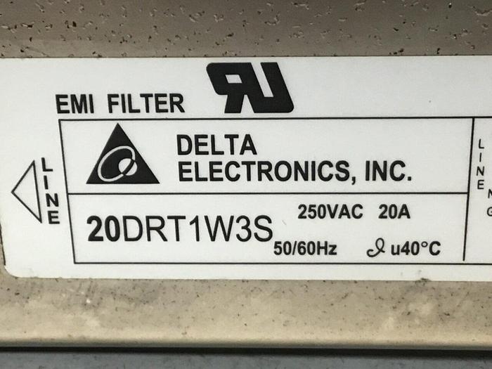 Used DELTA ELECTRONICS EMI Input Filter 20DRT1W3S #128813