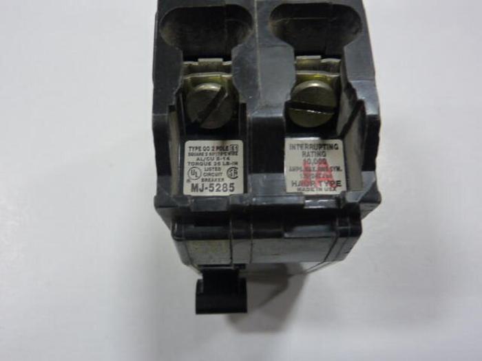 Used SQUARE D 15 Amp Circuit Breaker QO215 #27714
