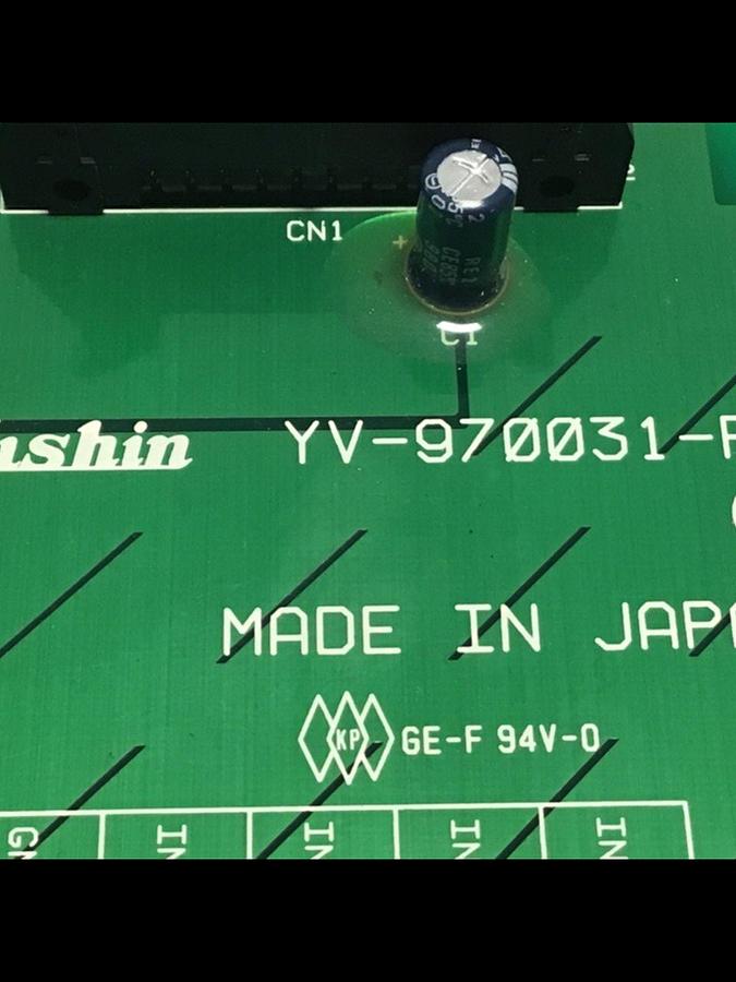 Used YUSHIN AMERICA Circuit Board YV-970031-RY USED