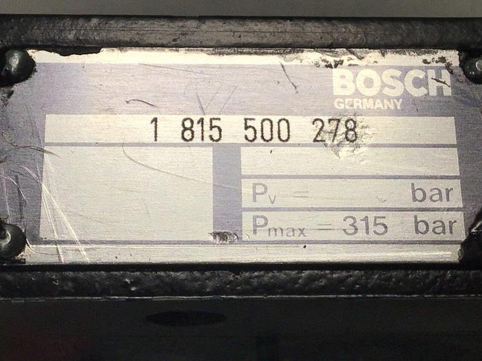 Used BOSCH Valve 1 815 500 278 USED