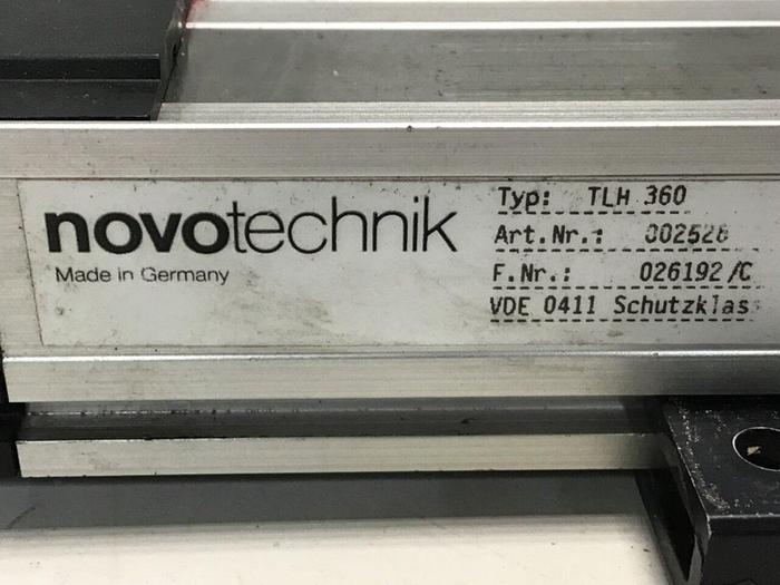 Used NOVOTECHNIK Linear Transducer TLH360 #131044