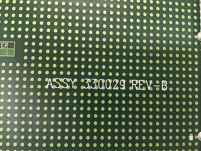 Used VAN DORN Sequencer Circuit Board PC330-029 330-029 Used