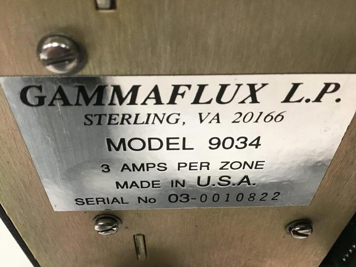 Used GAMMAFLUX Temperature Control 9034 Used